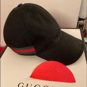 Authentic Gucci black hat